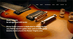 Desktop Screenshot of divineguitarlessons.com
